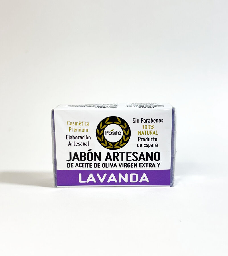 Jabón de Aceite de Oliva Virgen Extra y Lavanda
